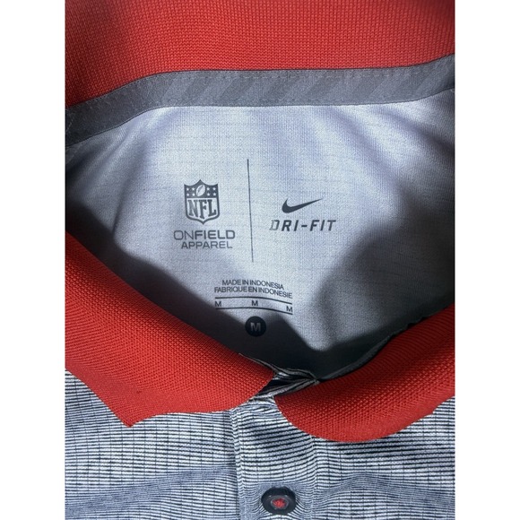 Nike NFL Tampa Bay Buccaneers On Field Apparel Polo Embroidered Shirt Medium - Picture 3 of 7